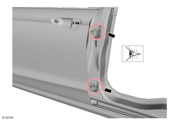 Ford Fusion. Rear Door Skin Panel. Removal and Installation