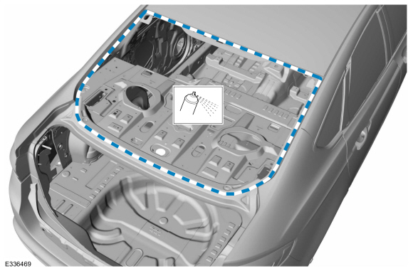 Ford Fusion. Rear Package Tray Panel. Removal and Installation