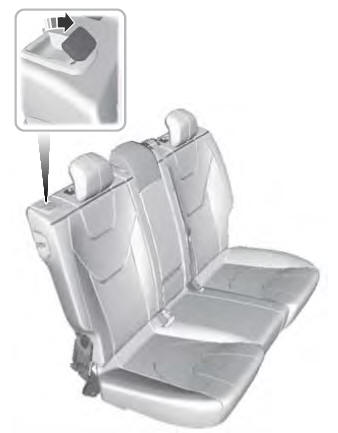 Ford Fusion. Rear Seats