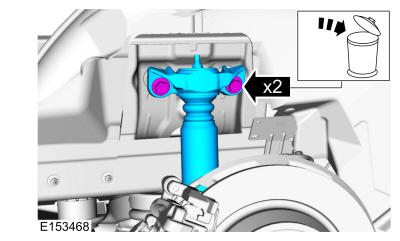 Ford Fusion. Rear Shock Absorber. Removal and Installation