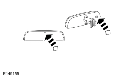 Ford Fusion. Rear View Mirrors. Diagnosis and Testing