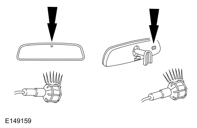 Ford Fusion. Rear View Mirrors. Diagnosis and Testing