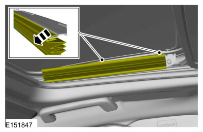 Ford Fusion. Roof Opening Panel Alignment. General Procedures