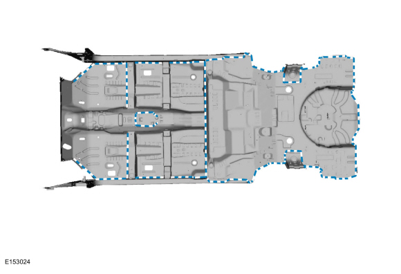 Ford Fusion. Sealer, Underbody Protection Material and Adhesives. Description and Operation