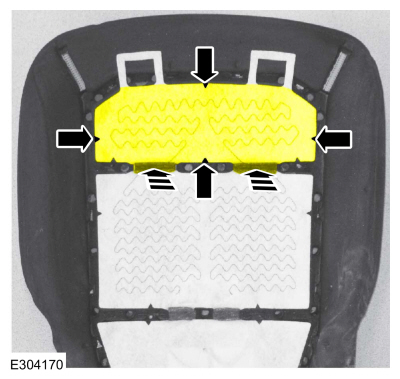 Ford Fusion. Seat Heater Mat Installation. General Procedures