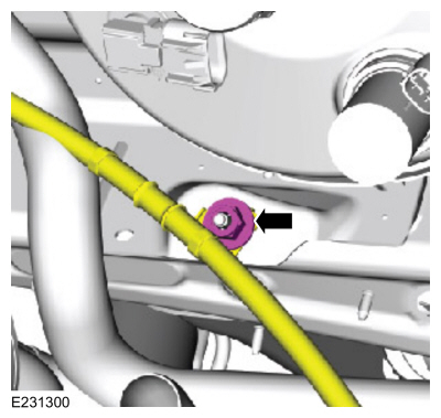 Ford Fusion. Selector Lever Cable - 1.5L EcoBoost (118kW/160PS) – I4. Removal and Installation