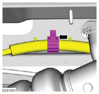 Ford Fusion. Selector Lever Cable - 1.5L EcoBoost (118kW/160PS) – I4. Removal and Installation