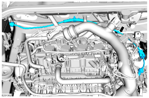 Ford Fusion. Selector Lever Cable - 1.5L EcoBoost (118kW/160PS) – I4. Removal and Installation