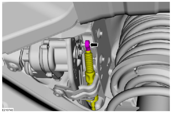 Ford Fusion. Selector Lever Cable - 1.5L EcoBoost (118kW/160PS) – I4. Removal and Installation