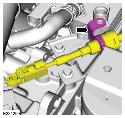 Ford Fusion. Selector Lever Cable - 1.5L EcoBoost (118kW/160PS) – I4. Removal and Installation