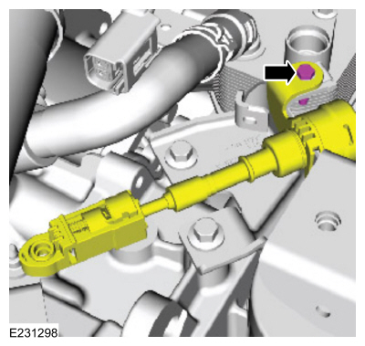 Ford Fusion. Selector Lever Cable - 1.5L EcoBoost (118kW/160PS) – I4. Removal and Installation