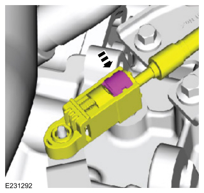 Ford Fusion. Selector Lever Cable - 1.5L EcoBoost (118kW/160PS) – I4. Removal and Installation