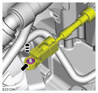 Ford Fusion. Selector Lever Cable Bushing. Removal and Installation