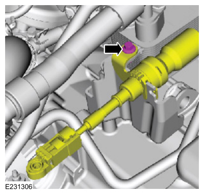 Ford Fusion. Selector Lever Cable Bushing. Removal and Installation