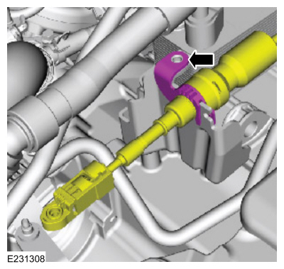 Ford Fusion. Selector Lever Cable Bushing. Removal and Installation