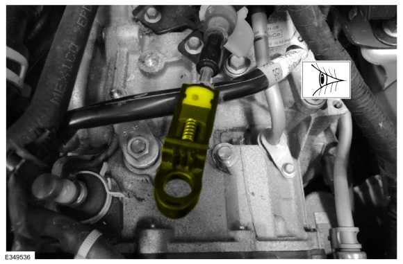 Ford Fusion. Selector Lever Cable Bushing. Removal and Installation