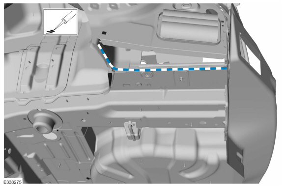 Ford Fusion. Side Panel Extension. Removal and Installation