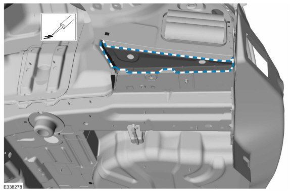 Ford Fusion. Side Panel Extension. Removal and Installation