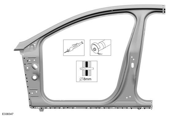 Ford Fusion. Side Panel. Removal and Installation