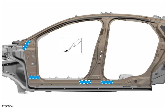 Ford Fusion. Side Panel. Removal and Installation