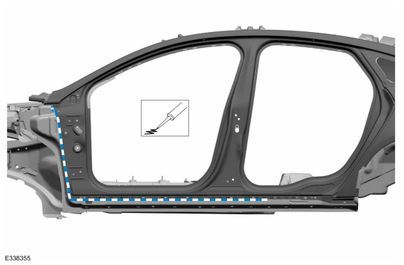 Ford Fusion. Side Panel. Removal and Installation