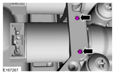 Ford Fusion. Solenoid. Removal and Installation