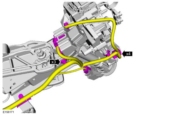 Ford Fusion. Steering Column. Removal and Installation