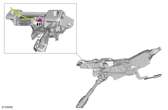 Ford Fusion. Steering Column. Removal and Installation