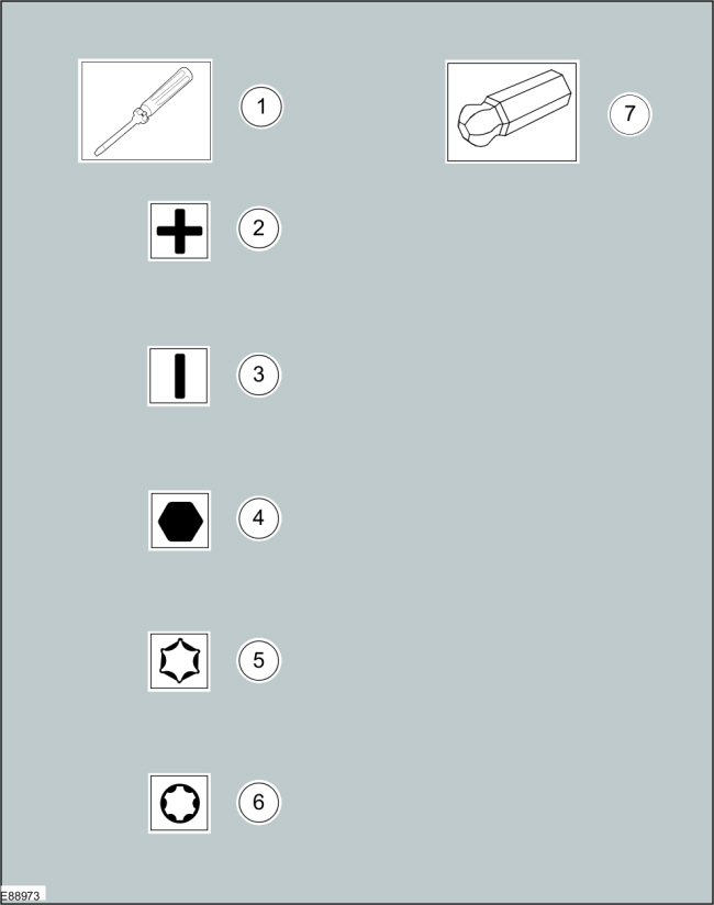 Ford Fusion. Symbols Glossary. Description and Operation