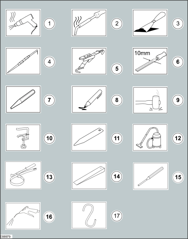 Ford Fusion. Symbols Glossary. Description and Operation