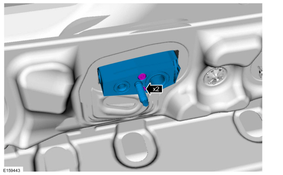 Ford Fusion. Thermostatic Expansion Valve. Removal and Installation