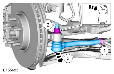 Ford Fusion. Tie Rod. Removal and Installation