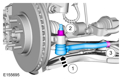 Ford Fusion. Tie Rod. Removal and Installation