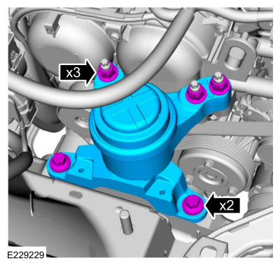 Ford Fusion. Timing Belt. Removal and Installation