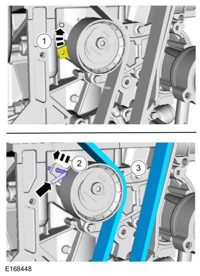 Ford Fusion. Timing Belt. Removal and Installation