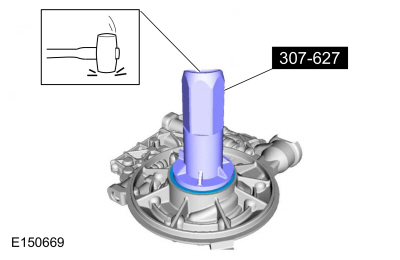 Ford Fusion. Torque Converter Seal. Removal and Installation