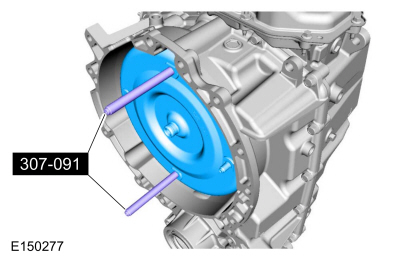 Ford Fusion. Torque Converter Seal. Removal and Installation