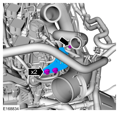 Ford Fusion. Transmission - 1.5L EcoBoost (118kW/160PS) – I4. Removal and Installation