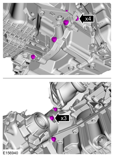 Ford Fusion. Transmission - 1.5L EcoBoost (118kW/160PS) – I4. Removal and Installation