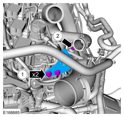 Ford Fusion. Transmission - 1.5L EcoBoost (118kW/160PS) – I4. Removal and Installation