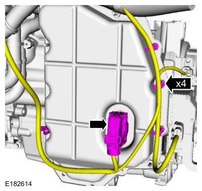 Ford Fusion. Transmission - 1.5L EcoBoost (118kW/160PS) – I4. Removal and Installation