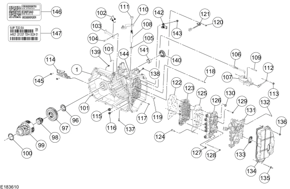 Ford Fusion. Transmission Description. Description and Operation