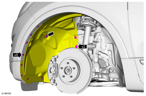 Ford Fusion. Transmission Fluid Auxiliary Pump. Removal and Installation