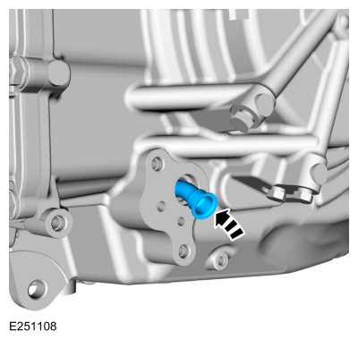 Ford Fusion. Transmission Fluid Auxiliary Pump. Removal and Installation