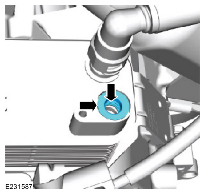 Ford Fusion. Transmission Fluid Cooler Tubes - 1.5L EcoBoost (110kW/150PS) – I4. Removal and Installation