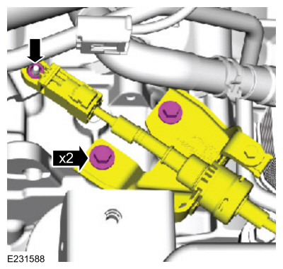 Ford Fusion. Transmission Fluid Cooler Tubes - 1.5L EcoBoost (110kW/150PS) – I4. Removal and Installation