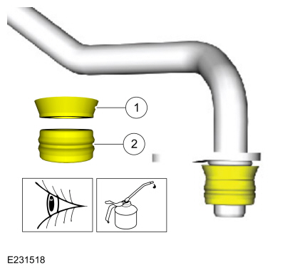 Ford Fusion. Transmission Fluid Cooler Tubes - 1.5L EcoBoost (110kW/150PS) – I4. Removal and Installation