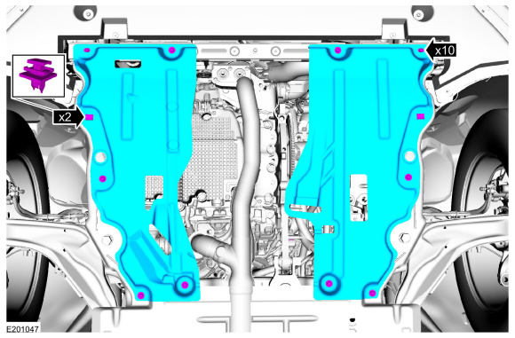 Ford Fusion. Transmission Fluid Level Check. General Procedures