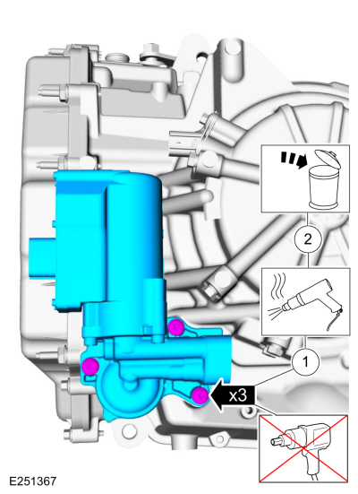 Ford Fusion. Transmission. Overhaul