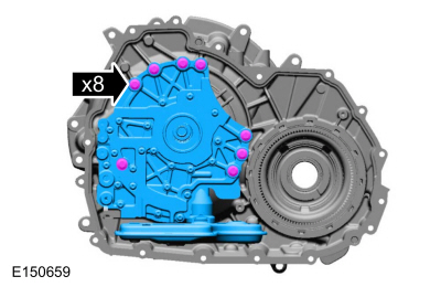 Ford Fusion. Transmission. Overhaul